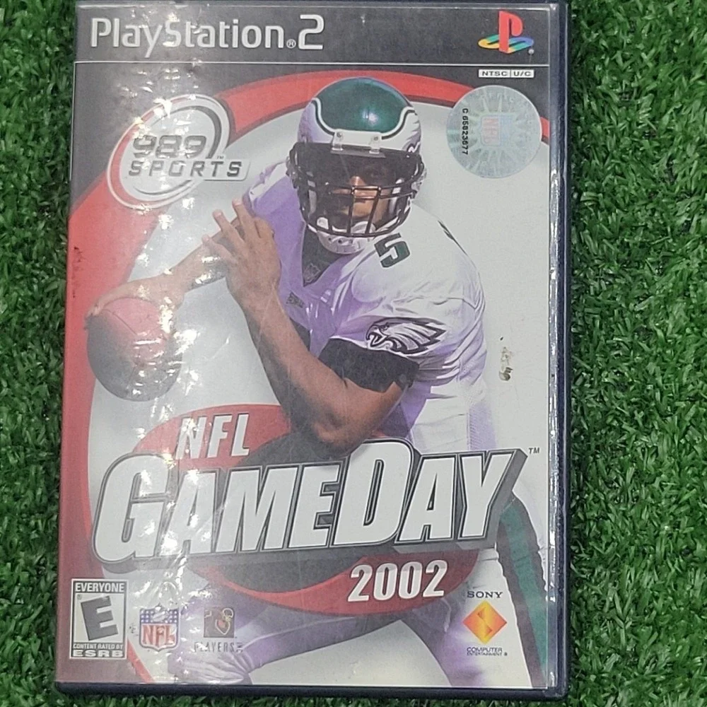 NFL Gameday 2002‎ Video Game for PS2 Sony Playstation 2 with Manual